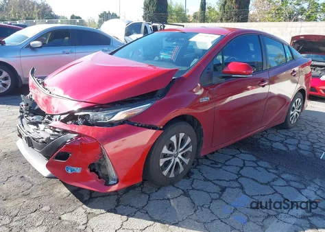 2021 Toyota Prius Prime Xle from USA, damaged, VIN JTDKAMFP1M3167201